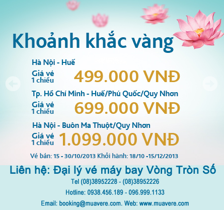 Khoảnh khắc vàng Vietnam Airlines 10/2013.