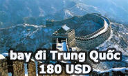 Vé máy bay đi Trung Quốc giá rẻ