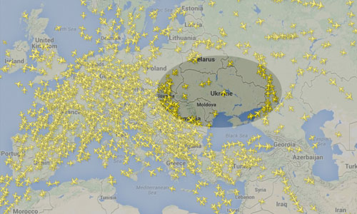 bay vòng tránh không ph?n Ukraine